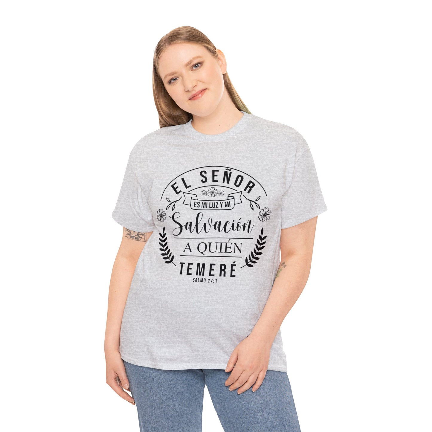 Christian T-shirt - the Lord is my light and my salvation