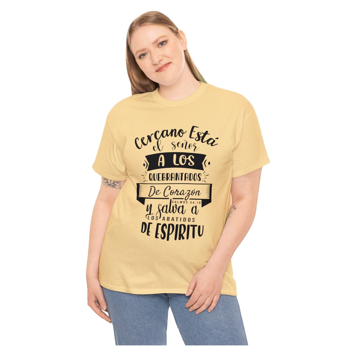 Christian T-shirt - The Lord is near to the broken
