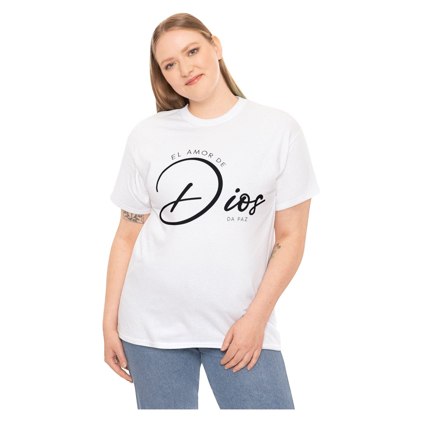 Christian T-shirt - The love of God gives Peace