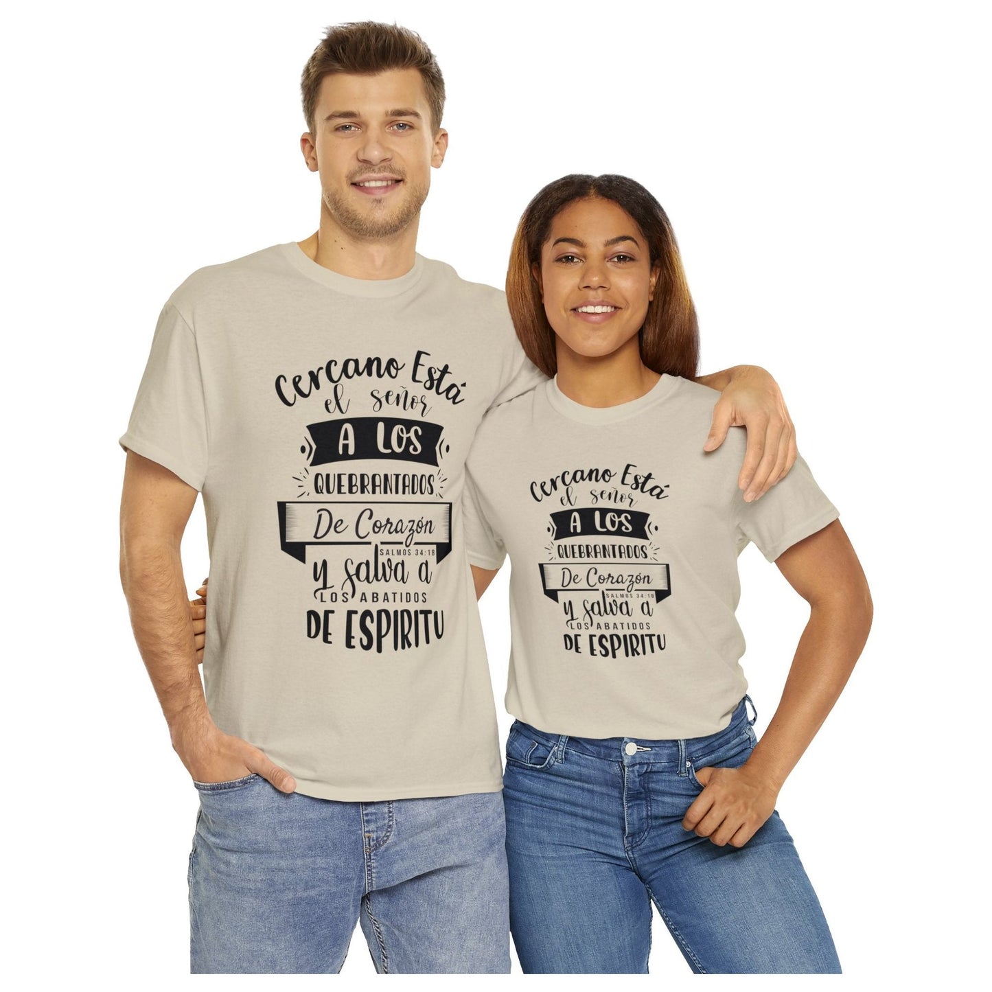 Christian T-shirt - The Lord is near to the broken