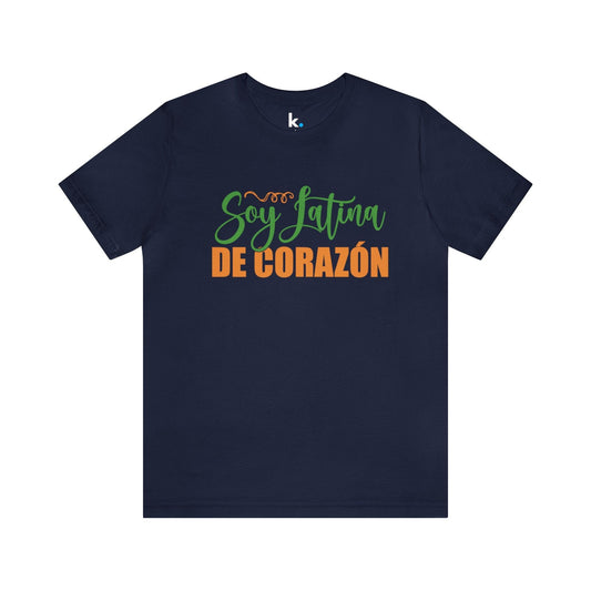 Camiseta - Soy latina de corazón