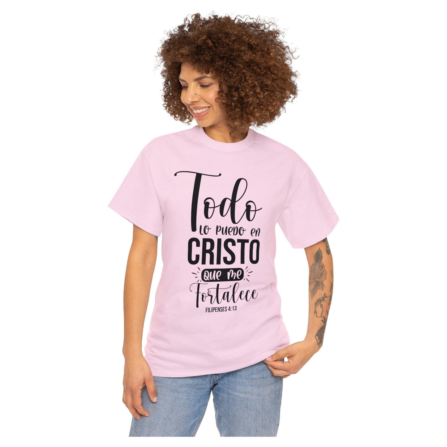 Christian T-shirt - I can do all things through Christ who strengthens me
