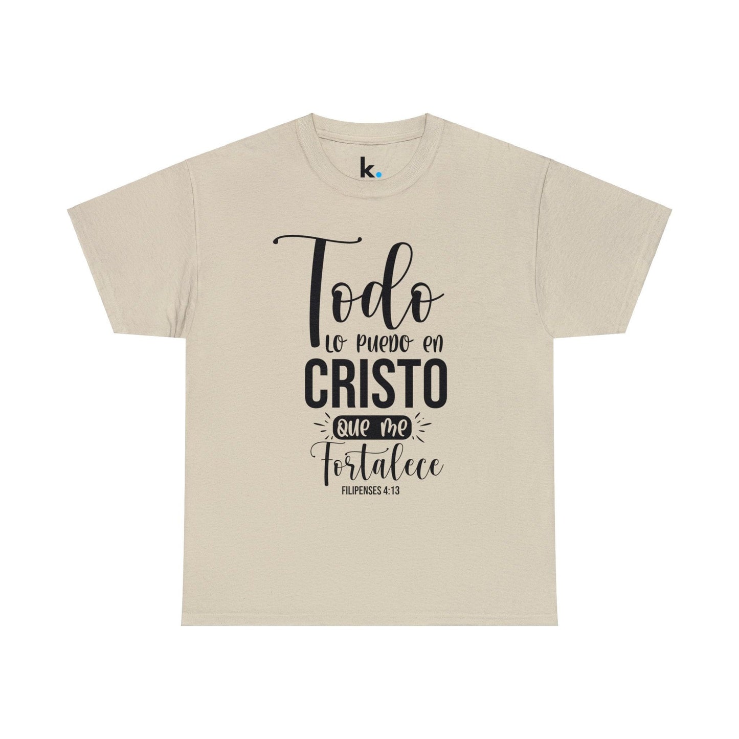 Christian T-shirt - I can do all things through Christ who strengthens me