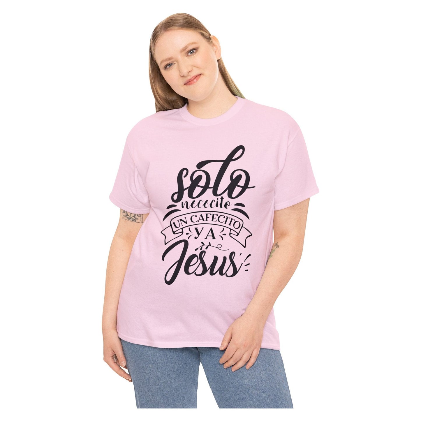 Christian T-shirt - I just need a coffee and Jesus