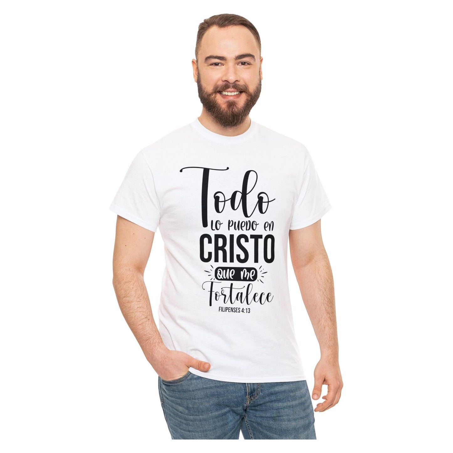 Christian T-shirt - I can do all things through Christ who strengthens me