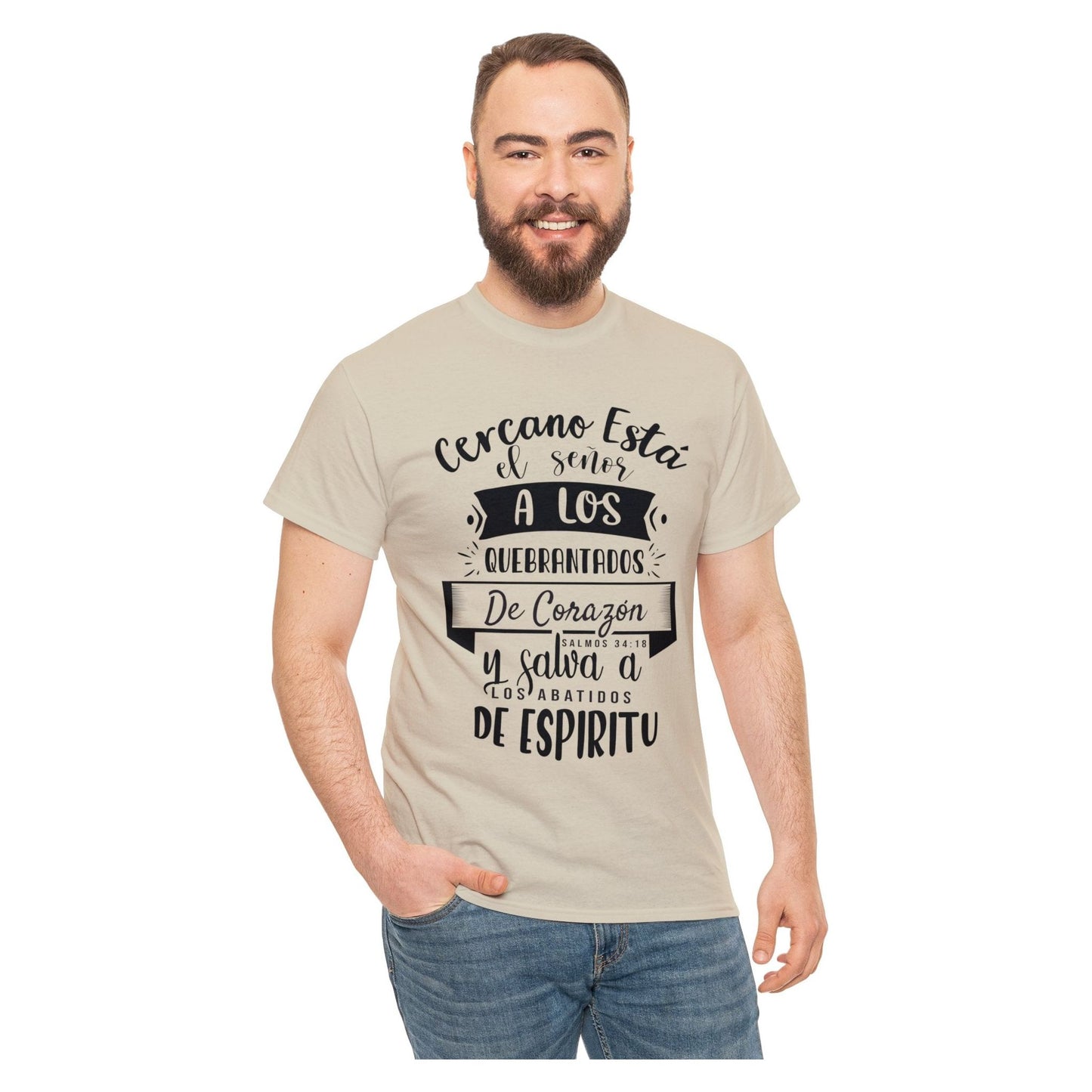 Christian T-shirt - The Lord is near to the broken