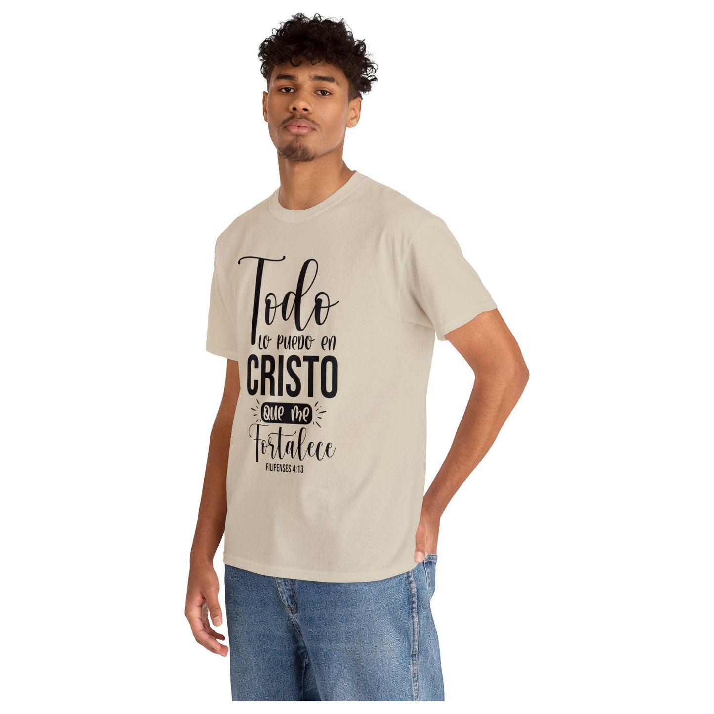 Christian T-shirt - I can do all things through Christ who strengthens me
