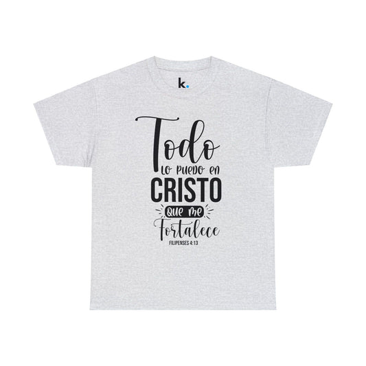 Christian T-shirt - I can do all things through Christ who strengthens me
