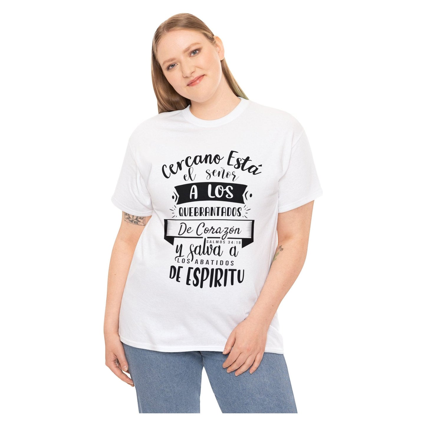 Christian T-shirt - The Lord is near to the broken