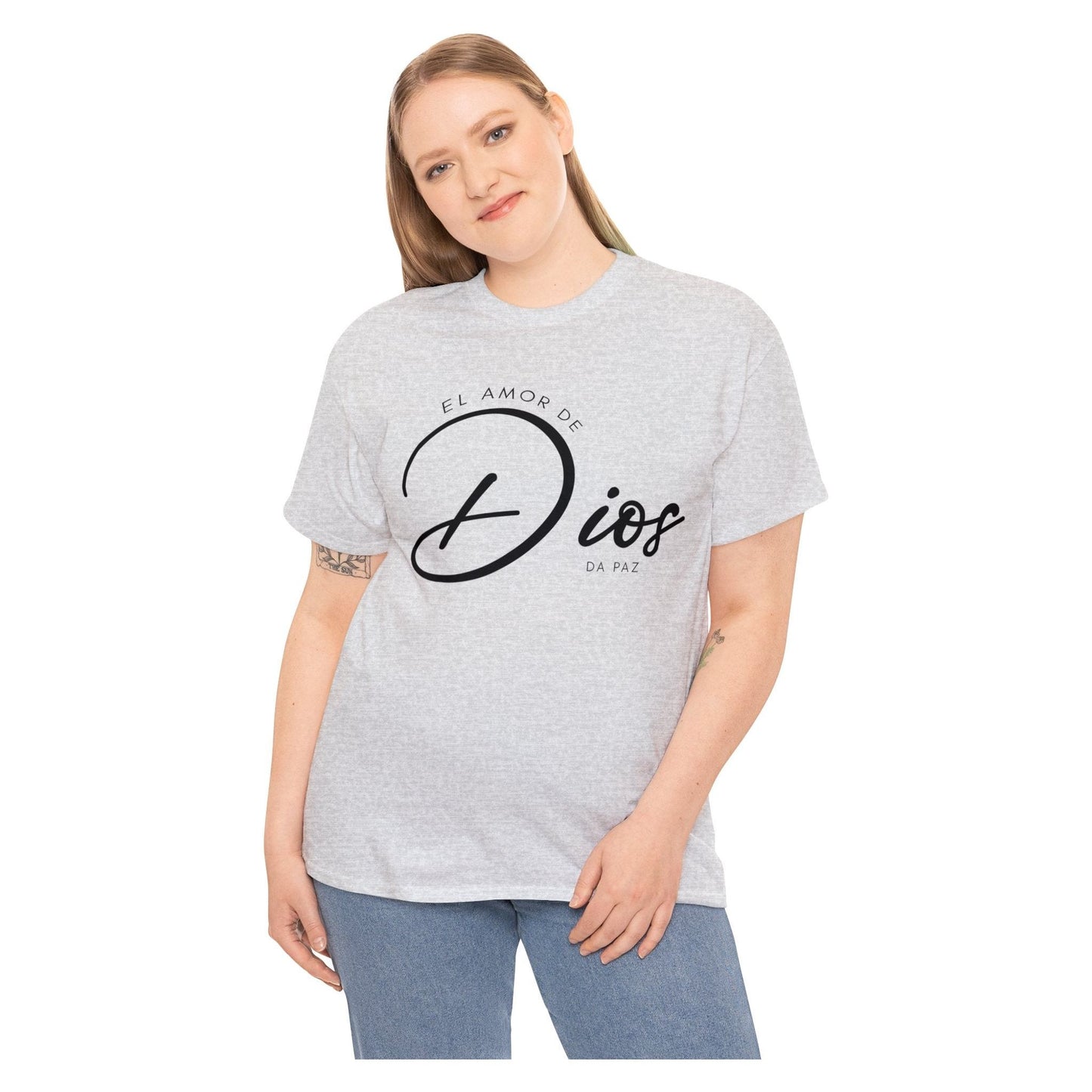 Camiseta Cristiana - El amor de Dios da la Paz