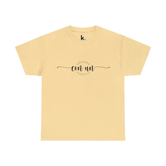 Christian T-shirt - Created with a purpose