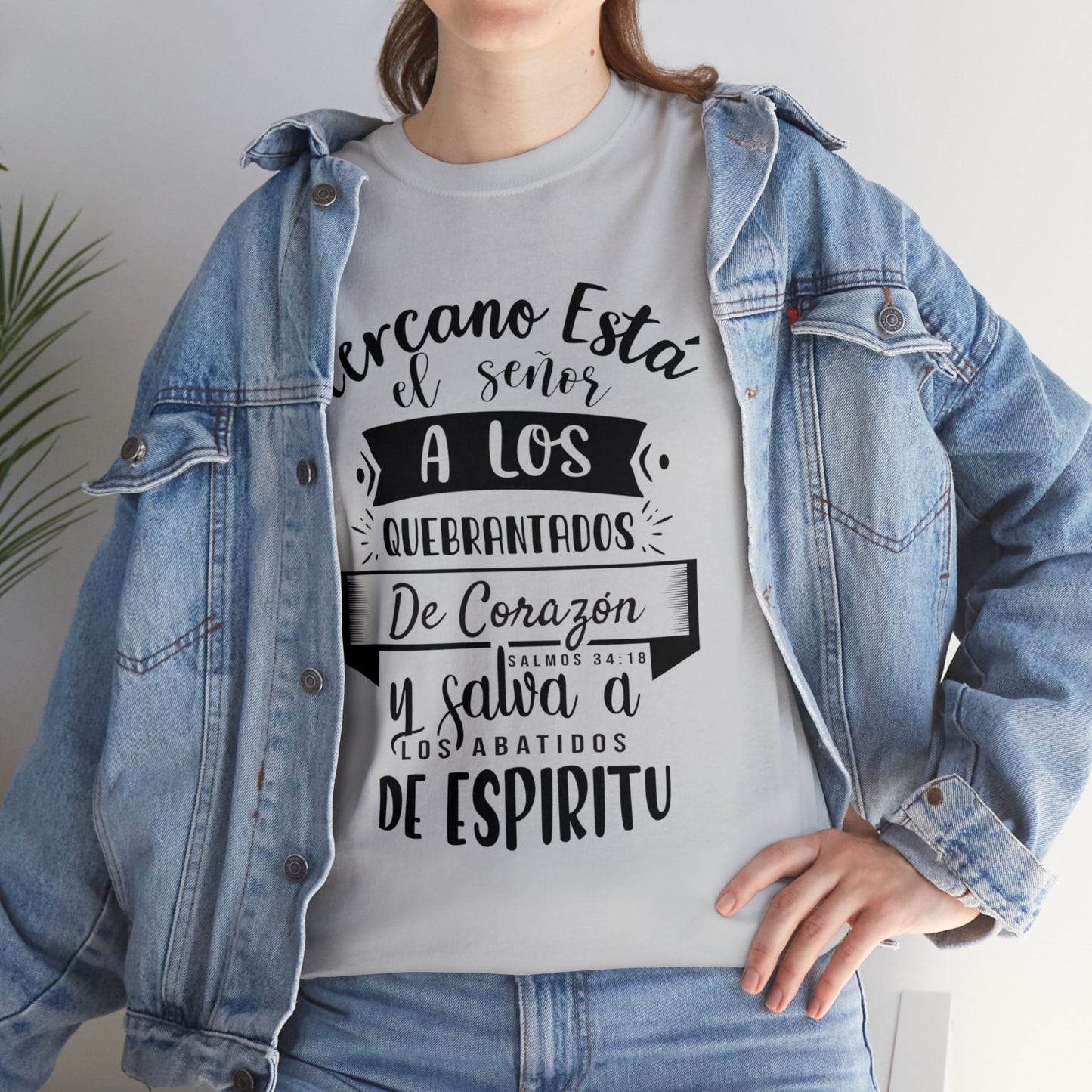 Christian T-shirt - The Lord is near to the broken