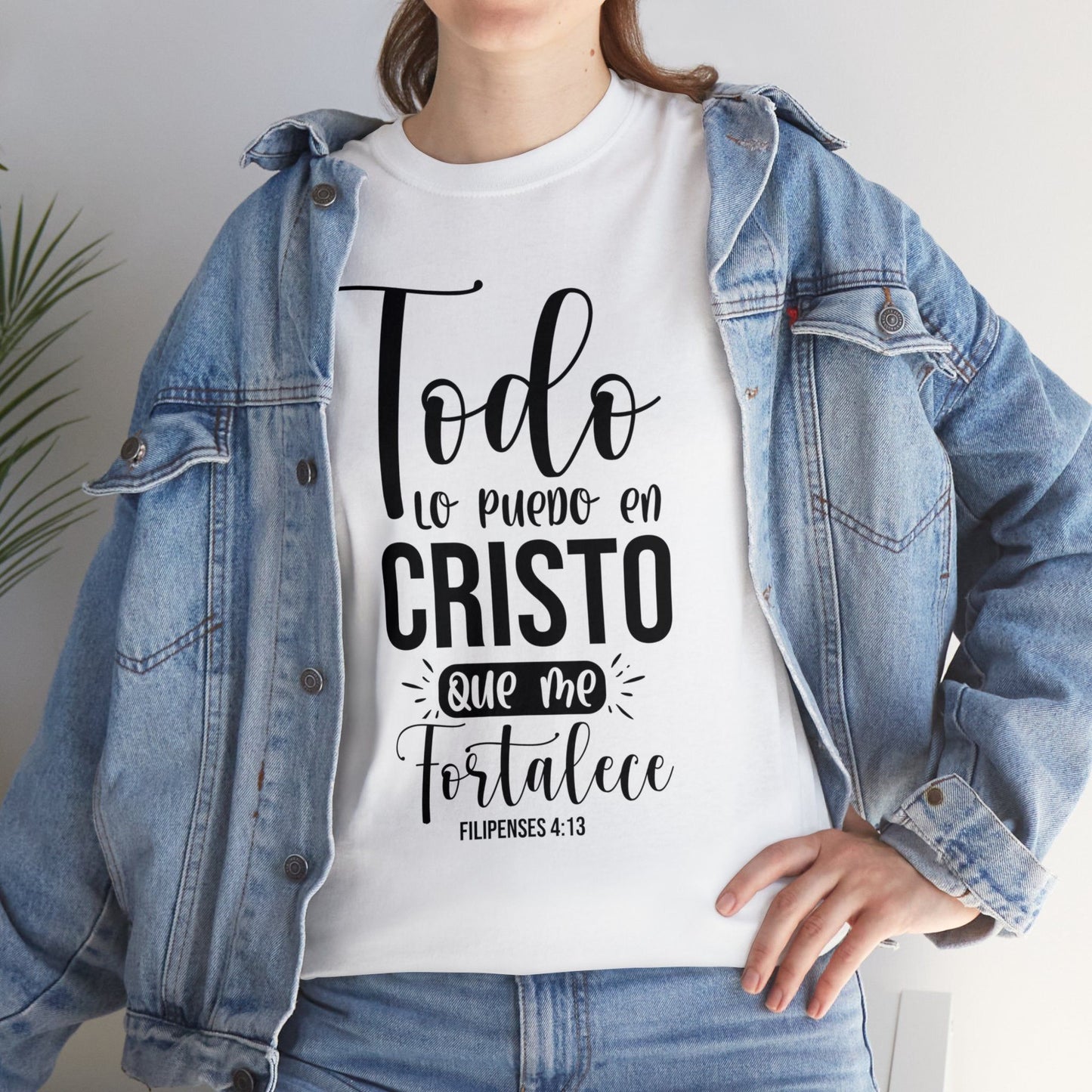 Christian T-shirt - I can do all things through Christ who strengthens me