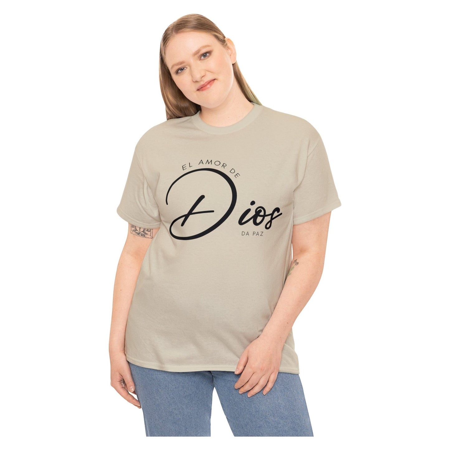 Camiseta Cristiana - El amor de Dios da la Paz