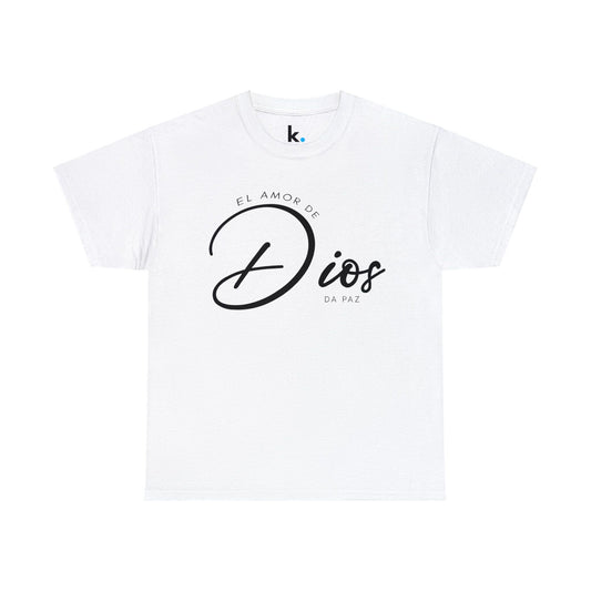 Christian T-shirt - The love of God gives Peace