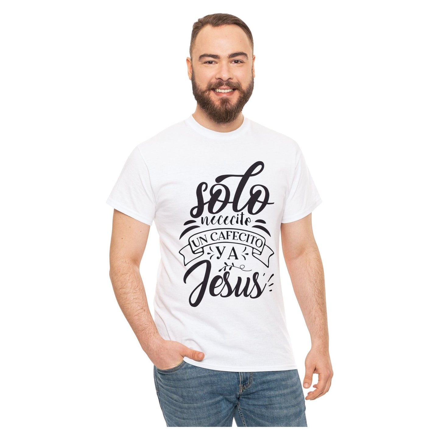 Christian T-shirt - I just need a coffee and Jesus