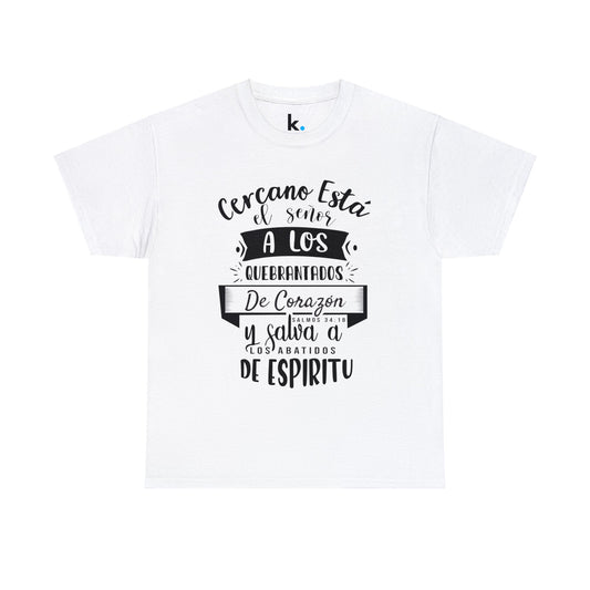 Christian T-shirt - The Lord is near to the broken