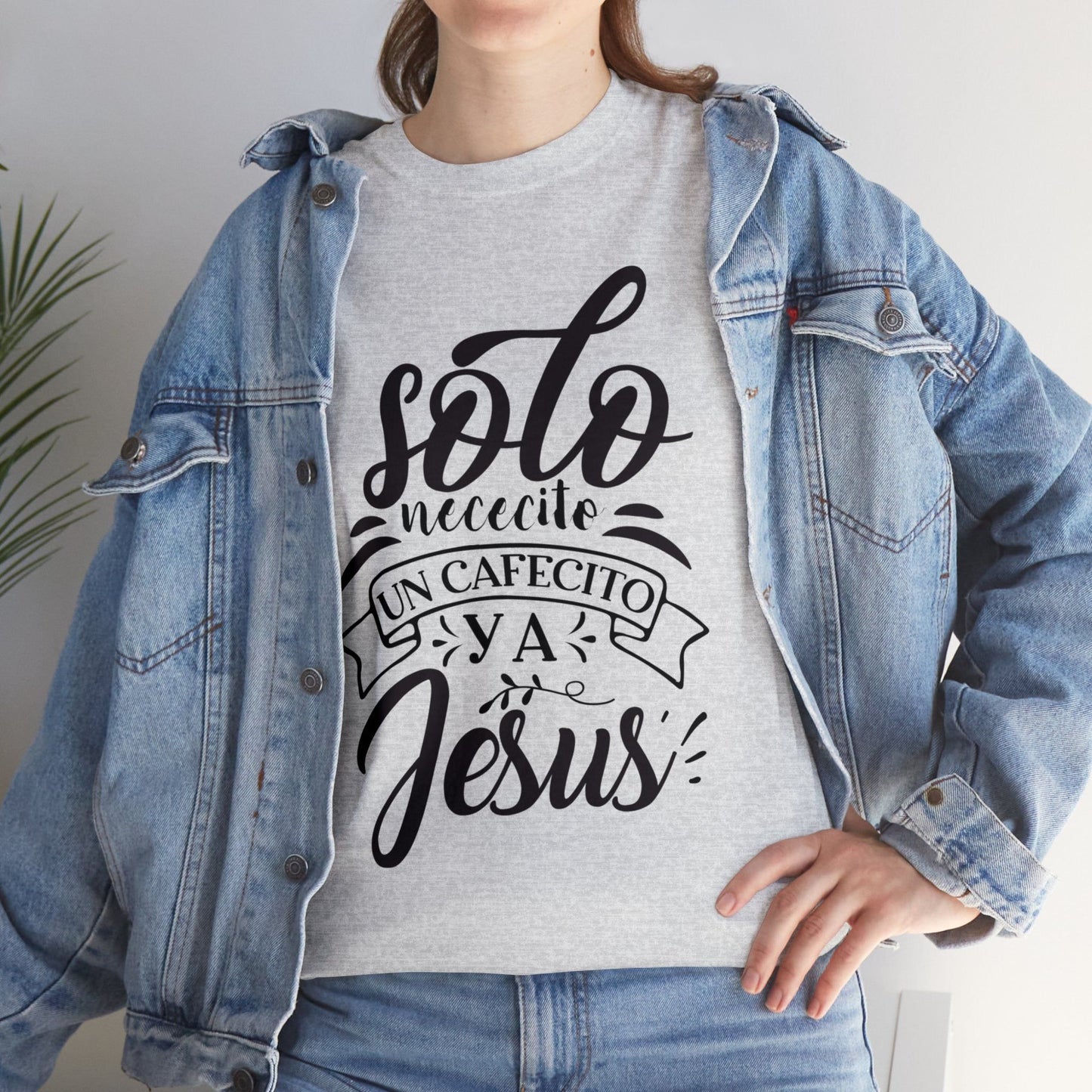 Christian T-shirt - I just need a coffee and Jesus