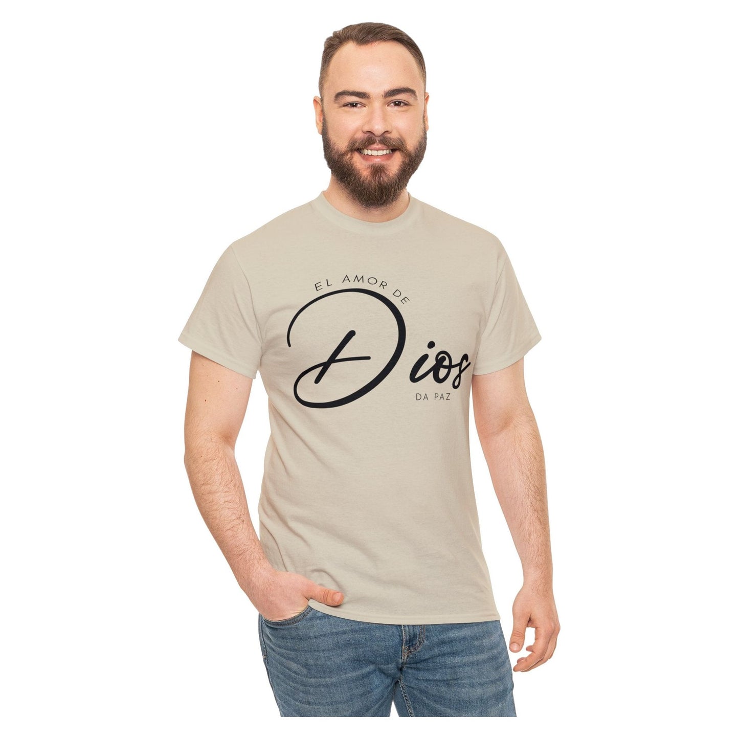 Camiseta Cristiana - El amor de Dios da la Paz