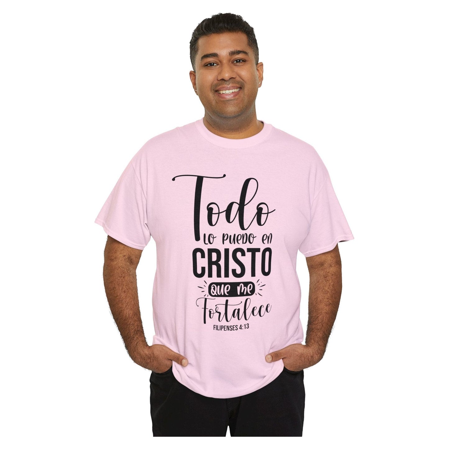 Christian T-shirt - I can do all things through Christ who strengthens me