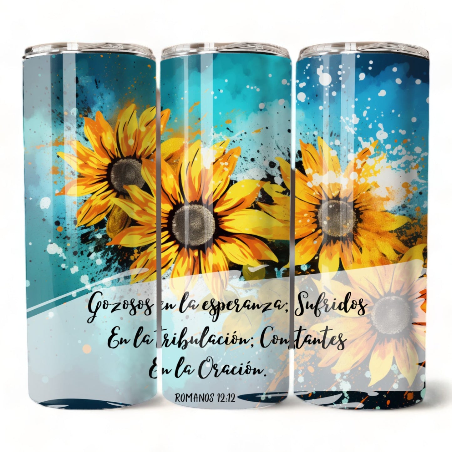 Thermos 20oz Romans 12:12 (Template 13)