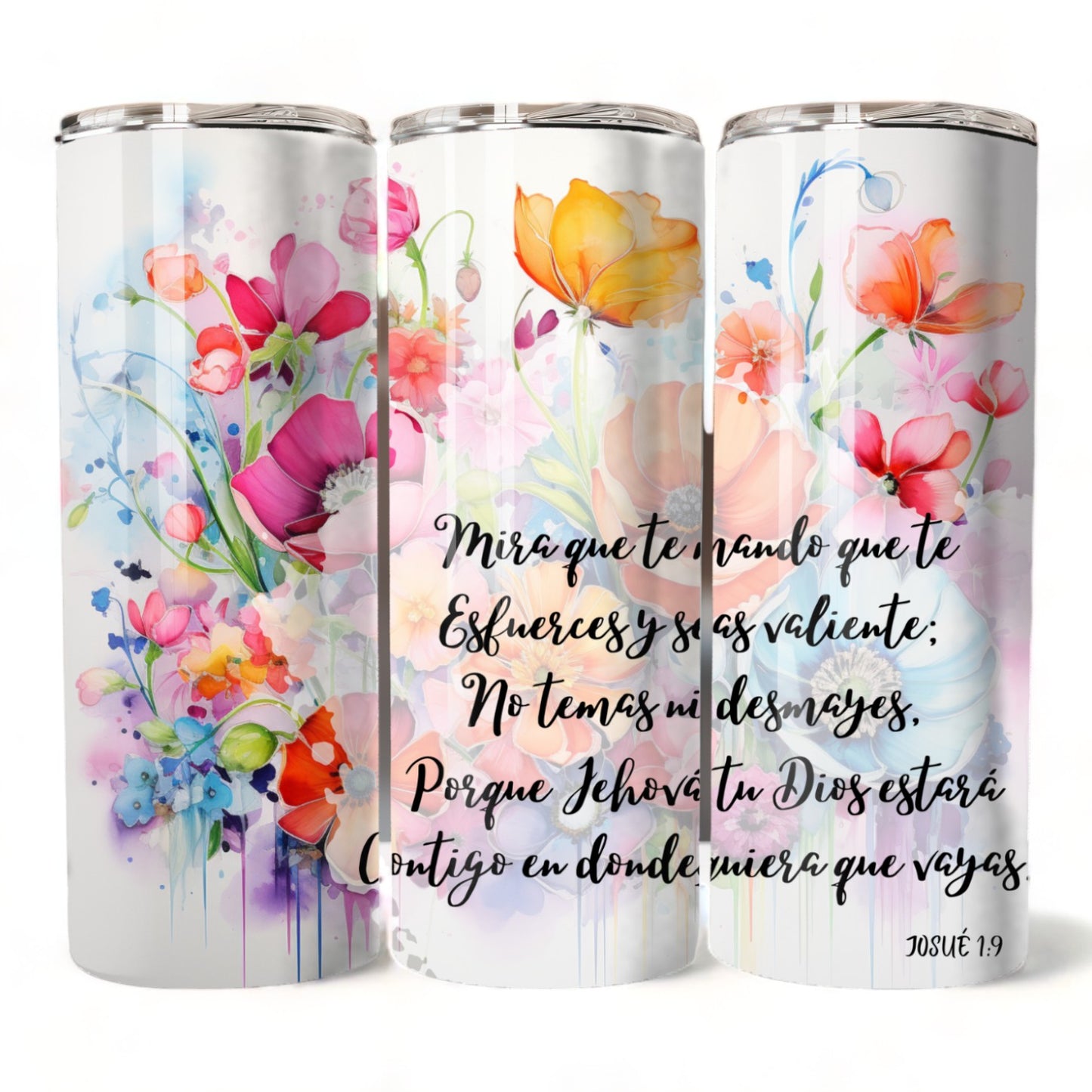 Thermos 20oz Joshua 1:9 (Template 32)