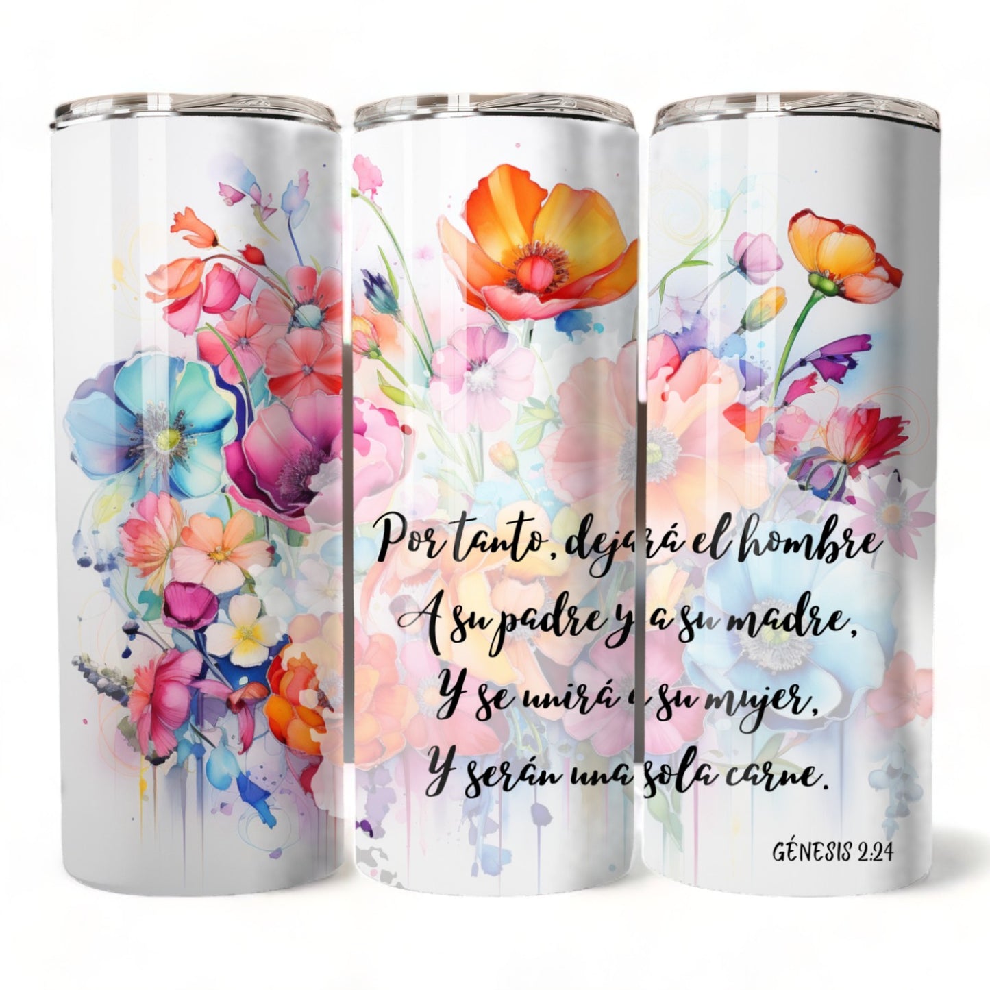 Thermos 20oz Genesis 2:24 (Template 37)