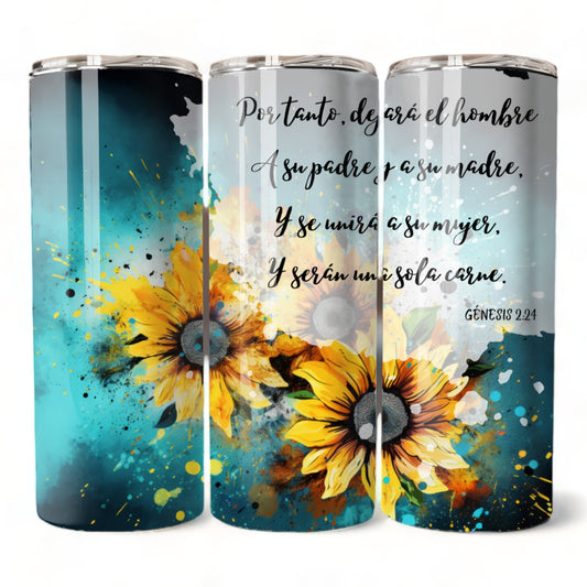 Thermos 20oz Genesis 2:24 (Template 38)