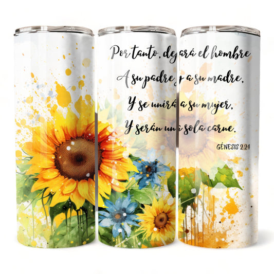 Thermos 20oz Genesis 2:24 (Template 39)