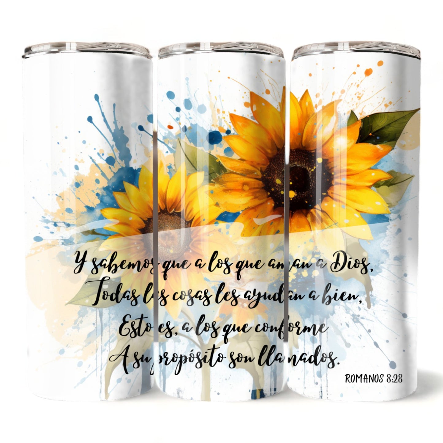 Thermos 20oz Romans 8:28 (Template 45)