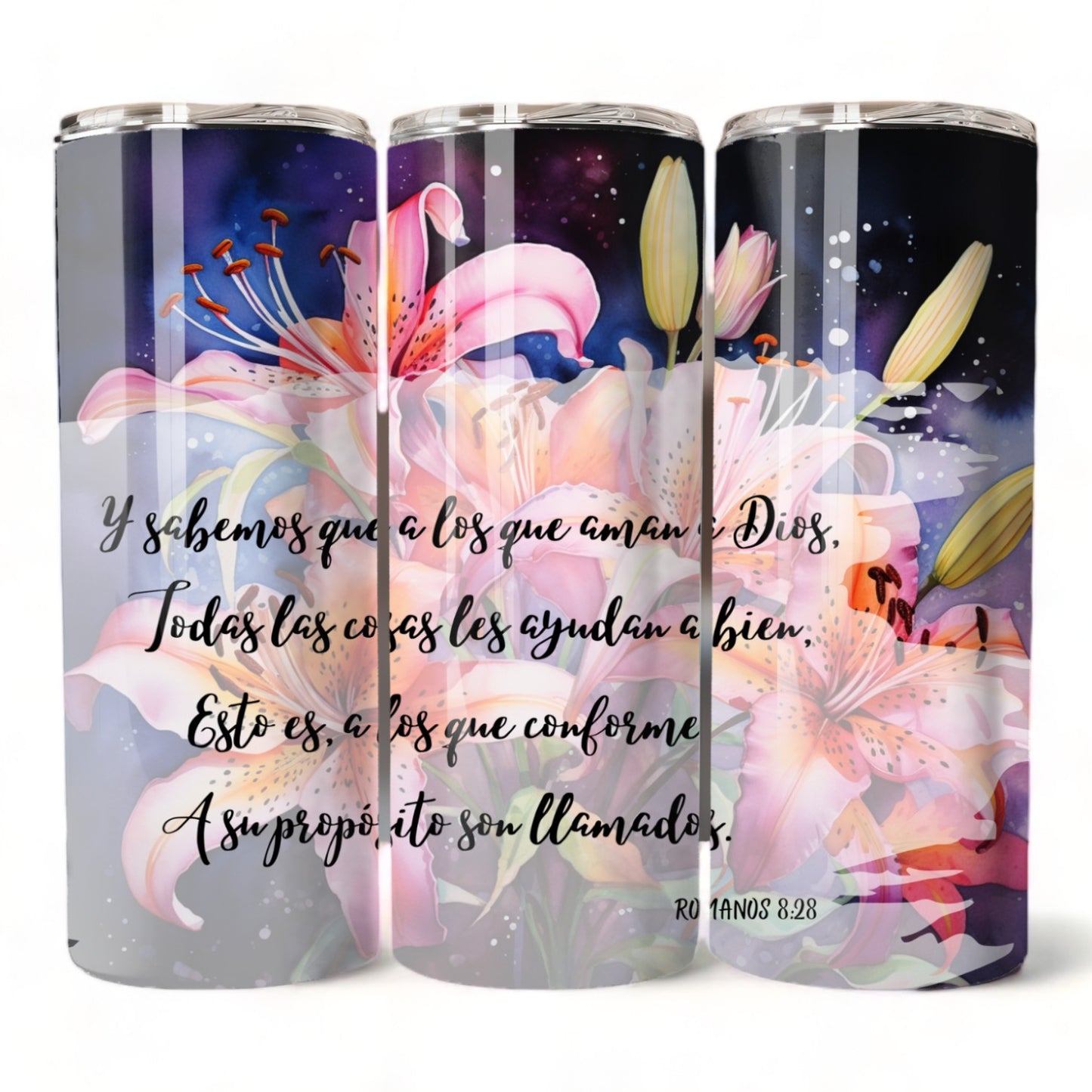 Thermos 20oz Romans 8:28 (Template 47)