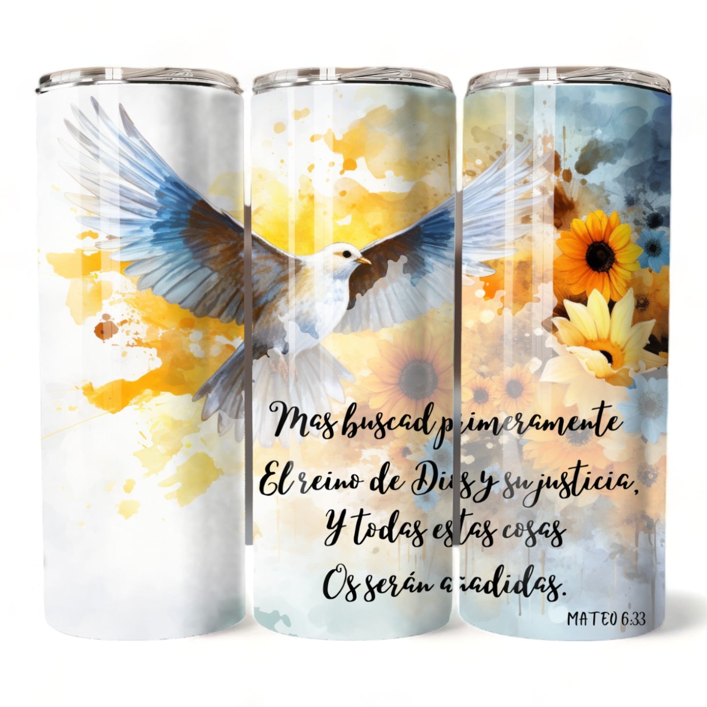 Thermos 20oz Matthew 6:33 (Template 50)