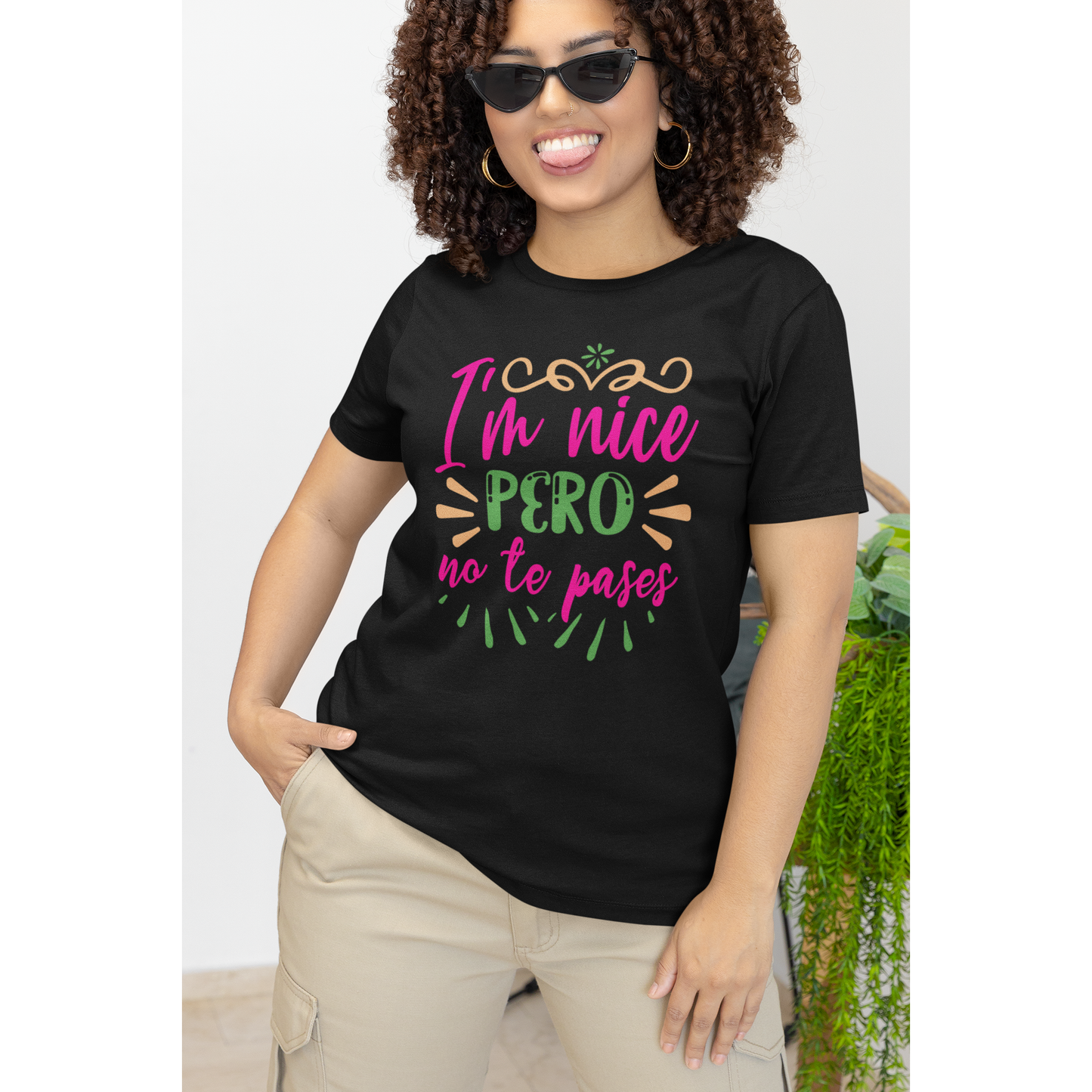 T-shirt - I'm nice but don't overdo it