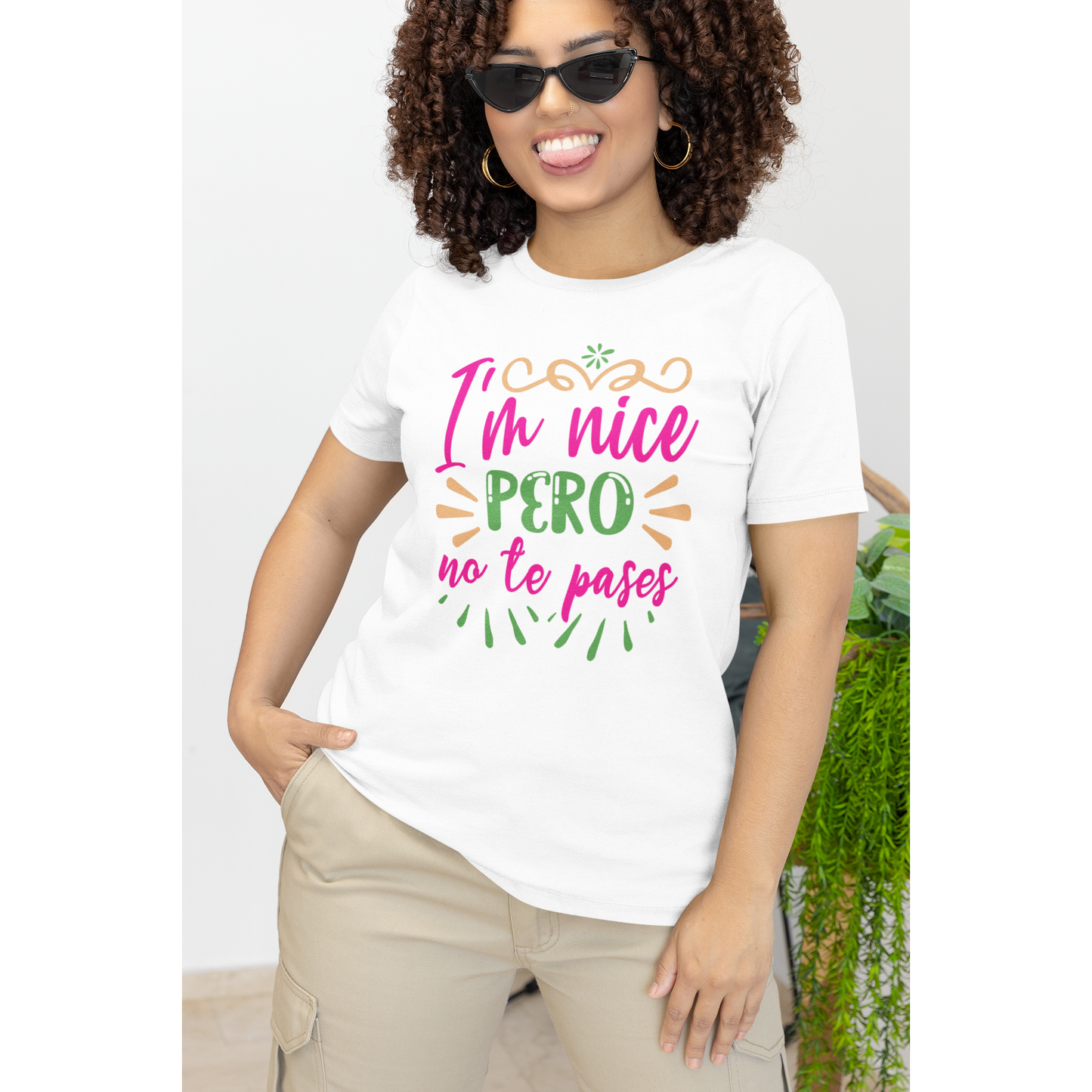 T-shirt - I'm nice but don't overdo it