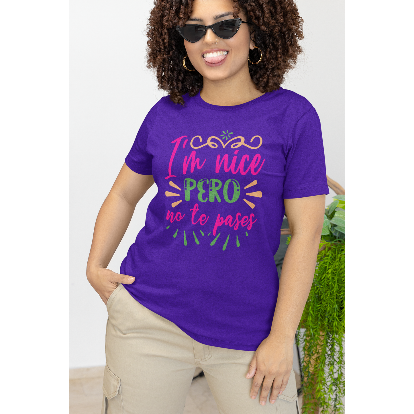 T-shirt - I'm nice but don't overdo it